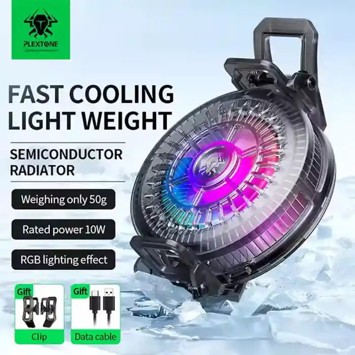 Plextone UF1 RGB Magnetic Radiator Phone Cooler